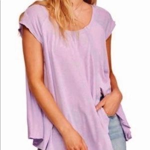 Free People Lilac Top